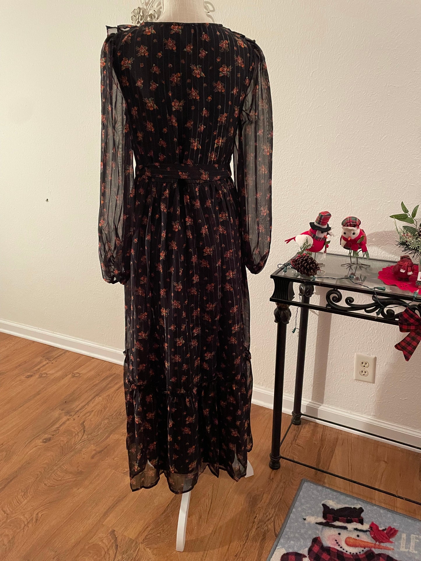 Ruffled Maxi Dress