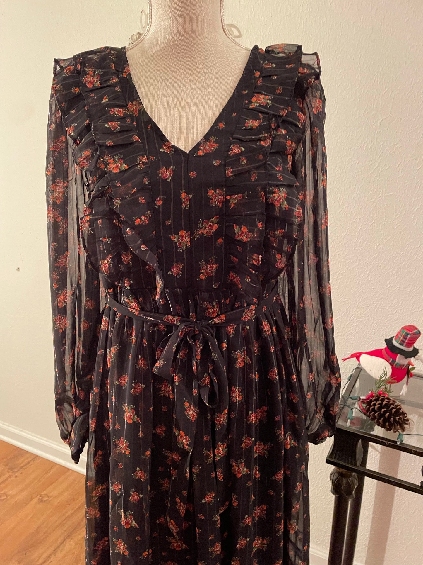 Ruffled Maxi Dress