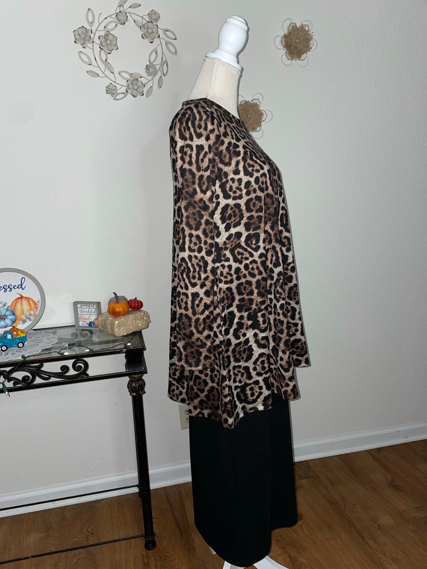 Cozy Leopard Tunic