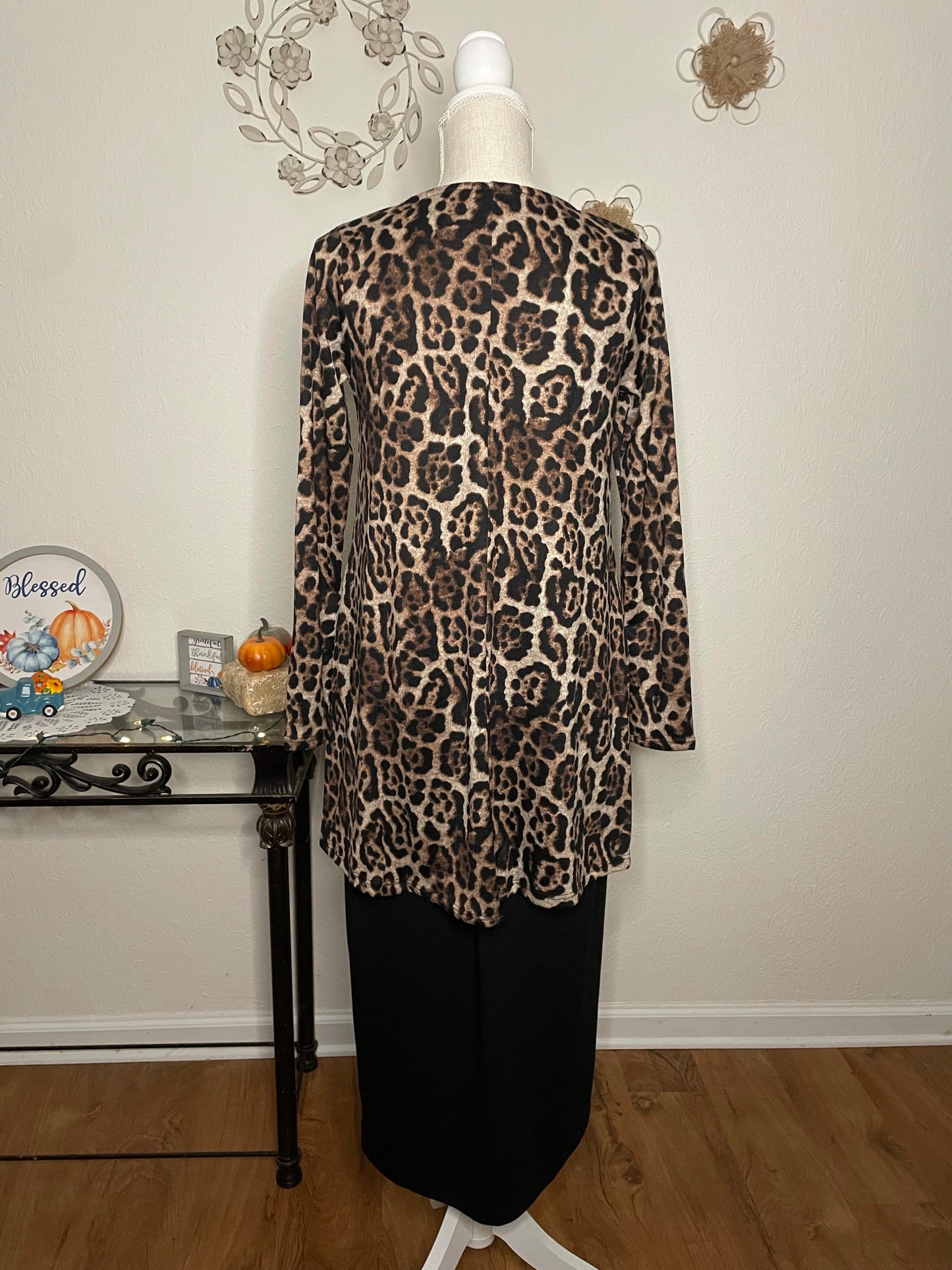 Cozy Leopard Tunic