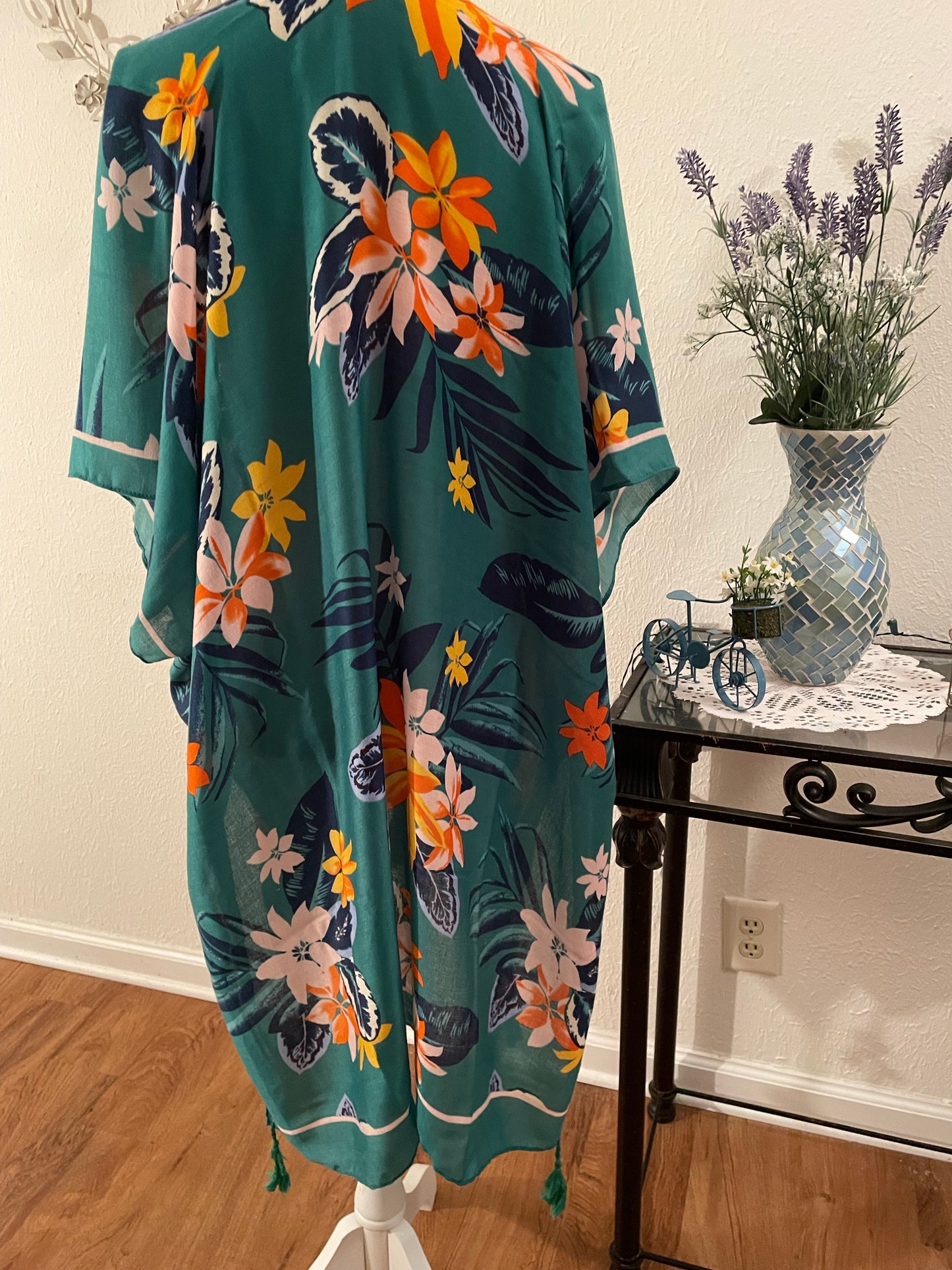 Tropical Floral Kimono