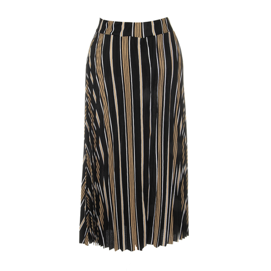 High or low waist pleated skirt