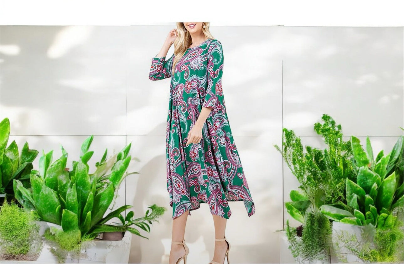 Emerald Paisley