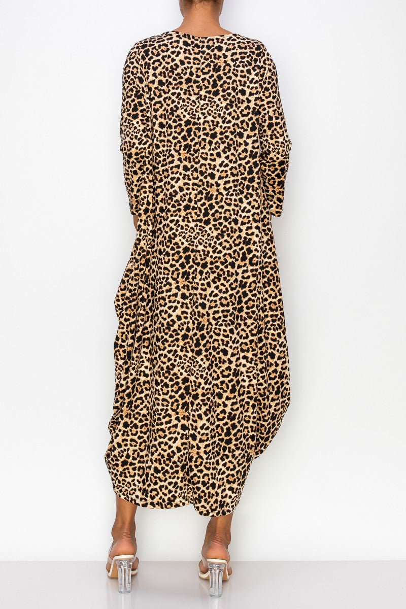 Leopard Bubble Dress