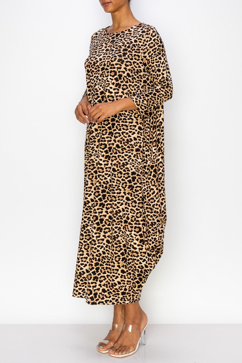 Leopard Bubble Dress