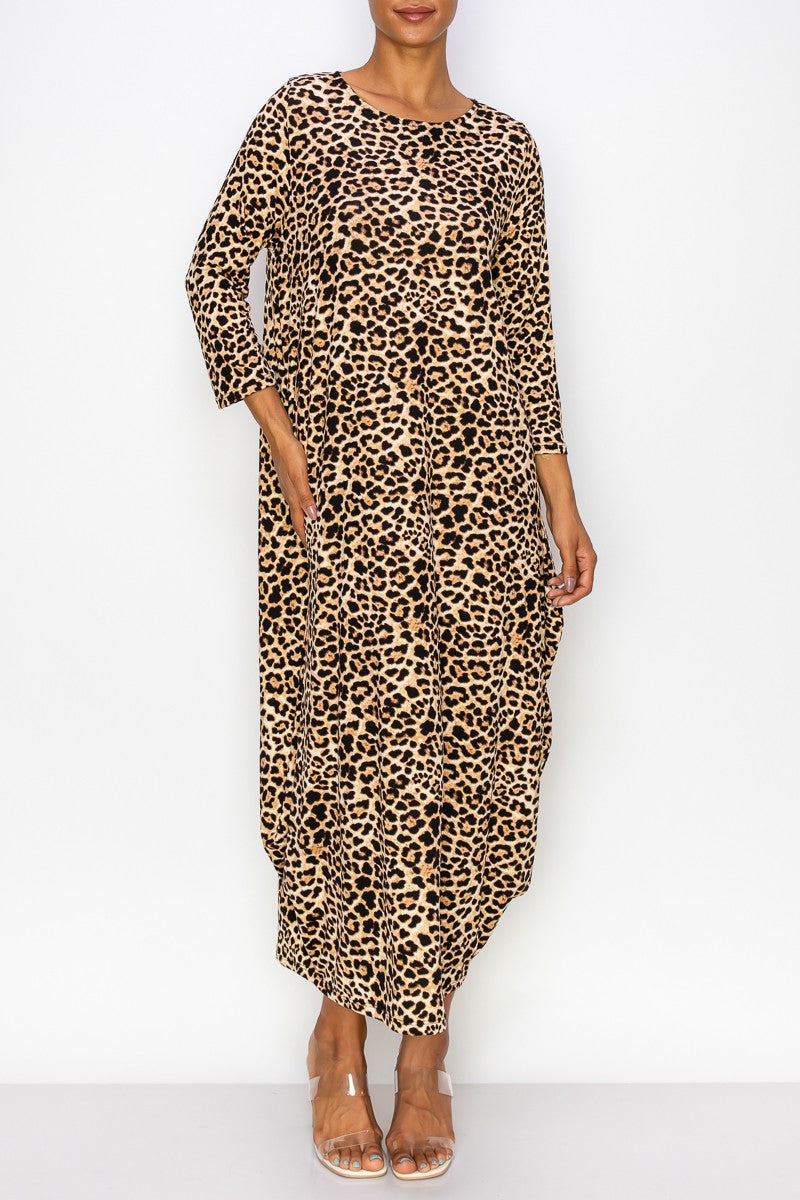 Leopard Bubble Dress