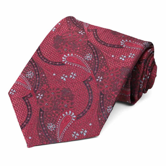 Paisley Extra Long Necktie