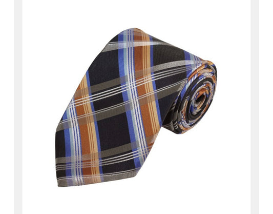 PLAID NECKTIE