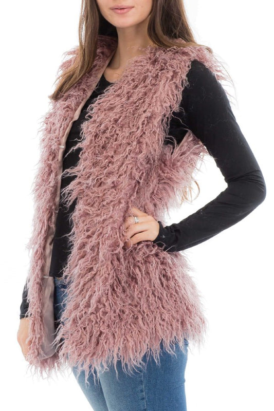 Faux Fur Vest