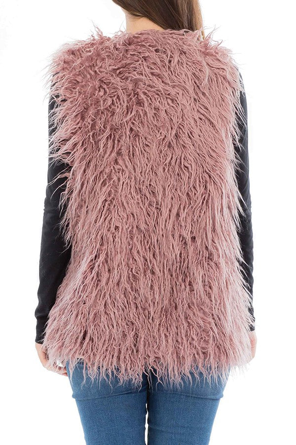 Faux Fur Vest