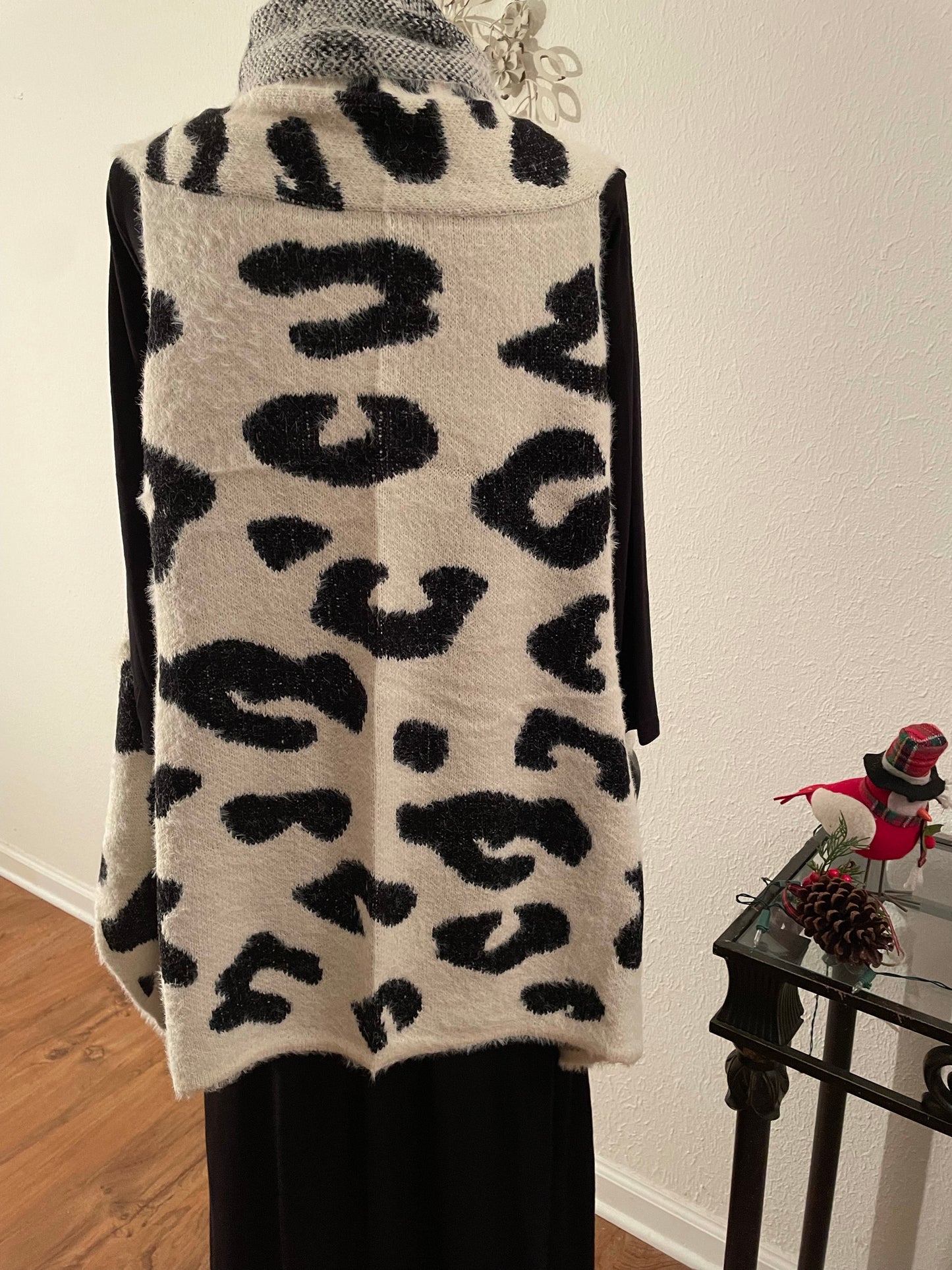 Leopard Print Vest
