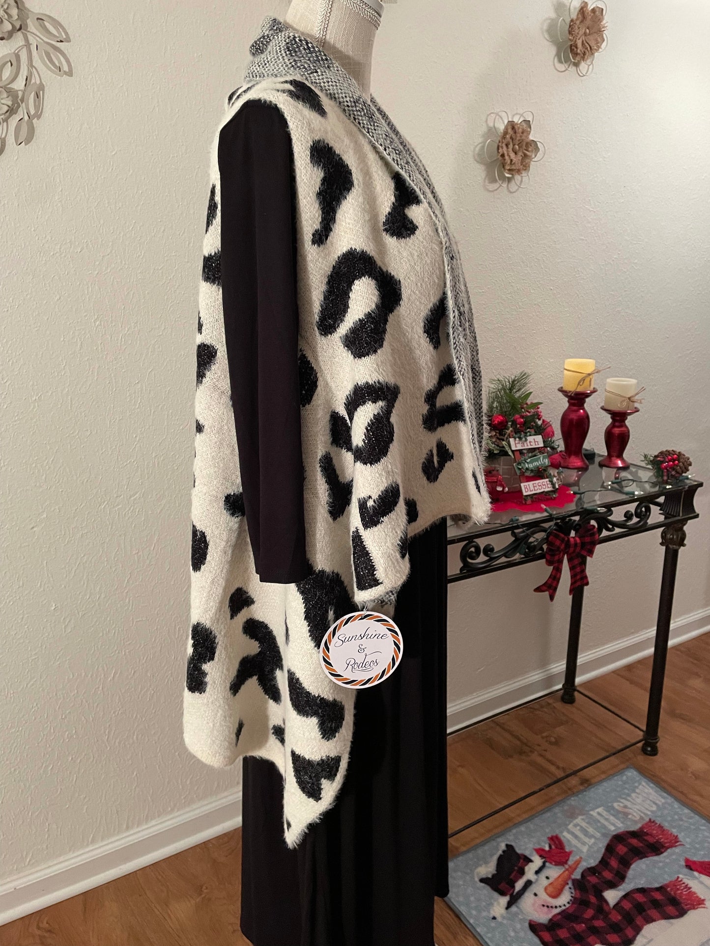 Leopard Print Vest