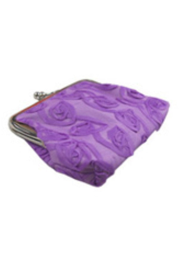 Rose Pattern Coin Purse